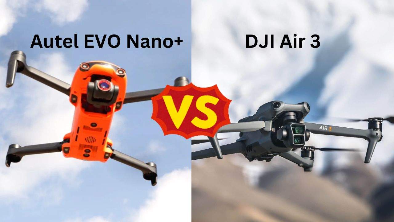 DJI Air 3 vs Autel Nano plus